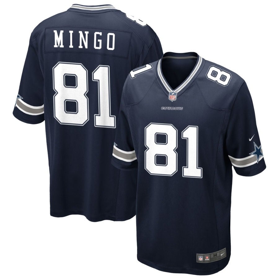 Jonathan Mingo Dallas Cowboys 2025 Game Jersey - Navy