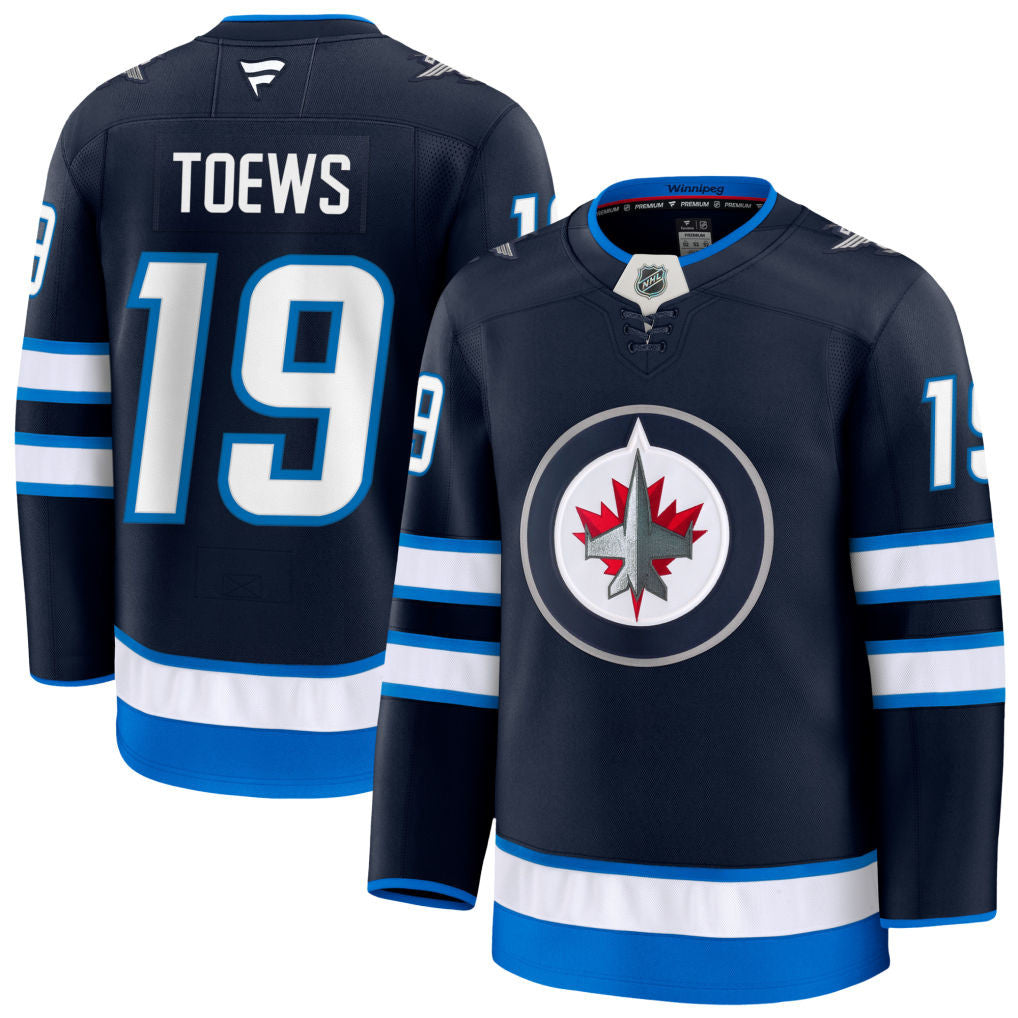 Jonathan Toews Winnipeg Jets 2025 Home Premium Jersey - Navy 1 Jonathan Toews Winnipeg Jets 2025 Home Premium Jersey - Navy