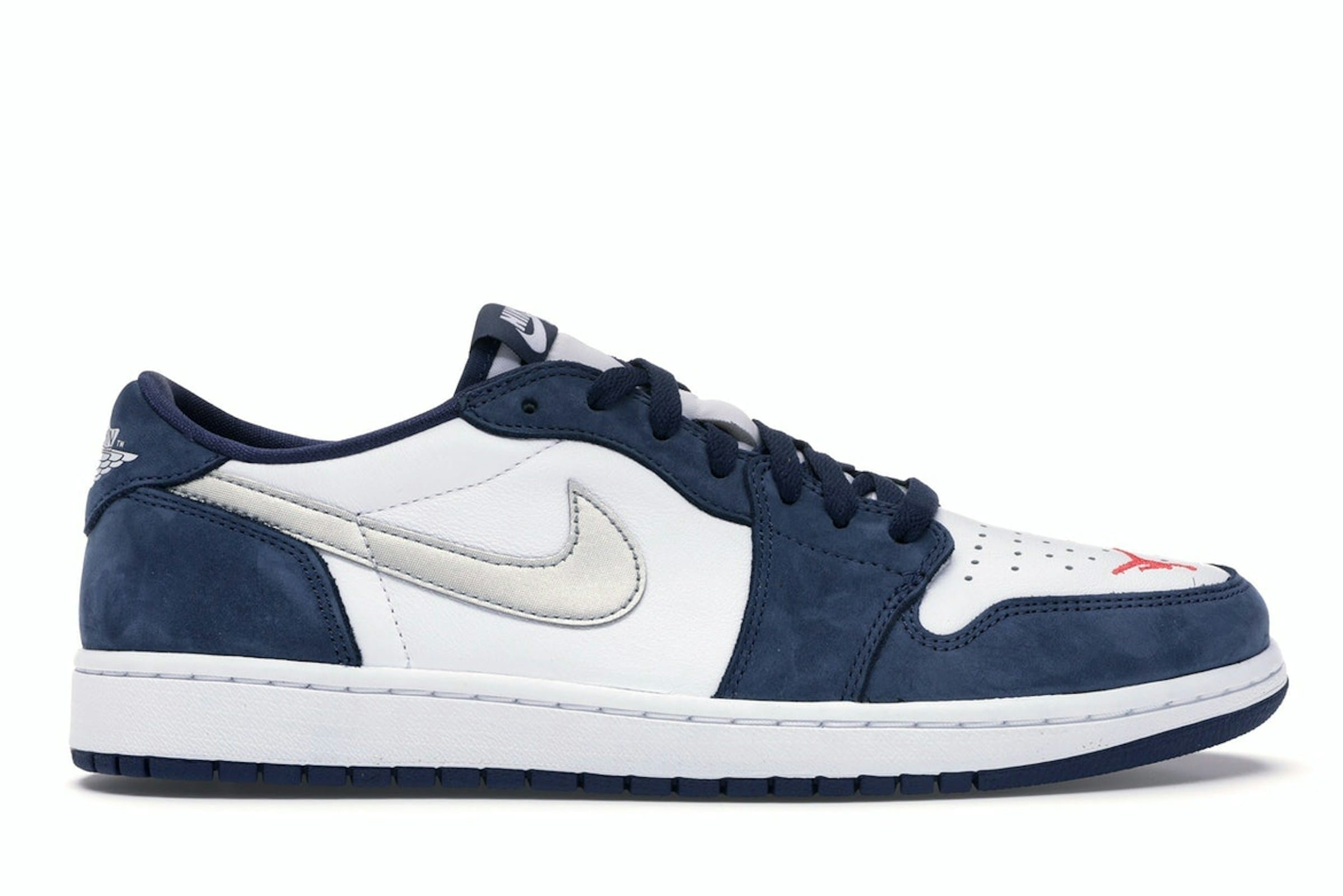 Jordan 1 Low SB Midnight Navy Sneakers - CJ7891-400 - Image 2