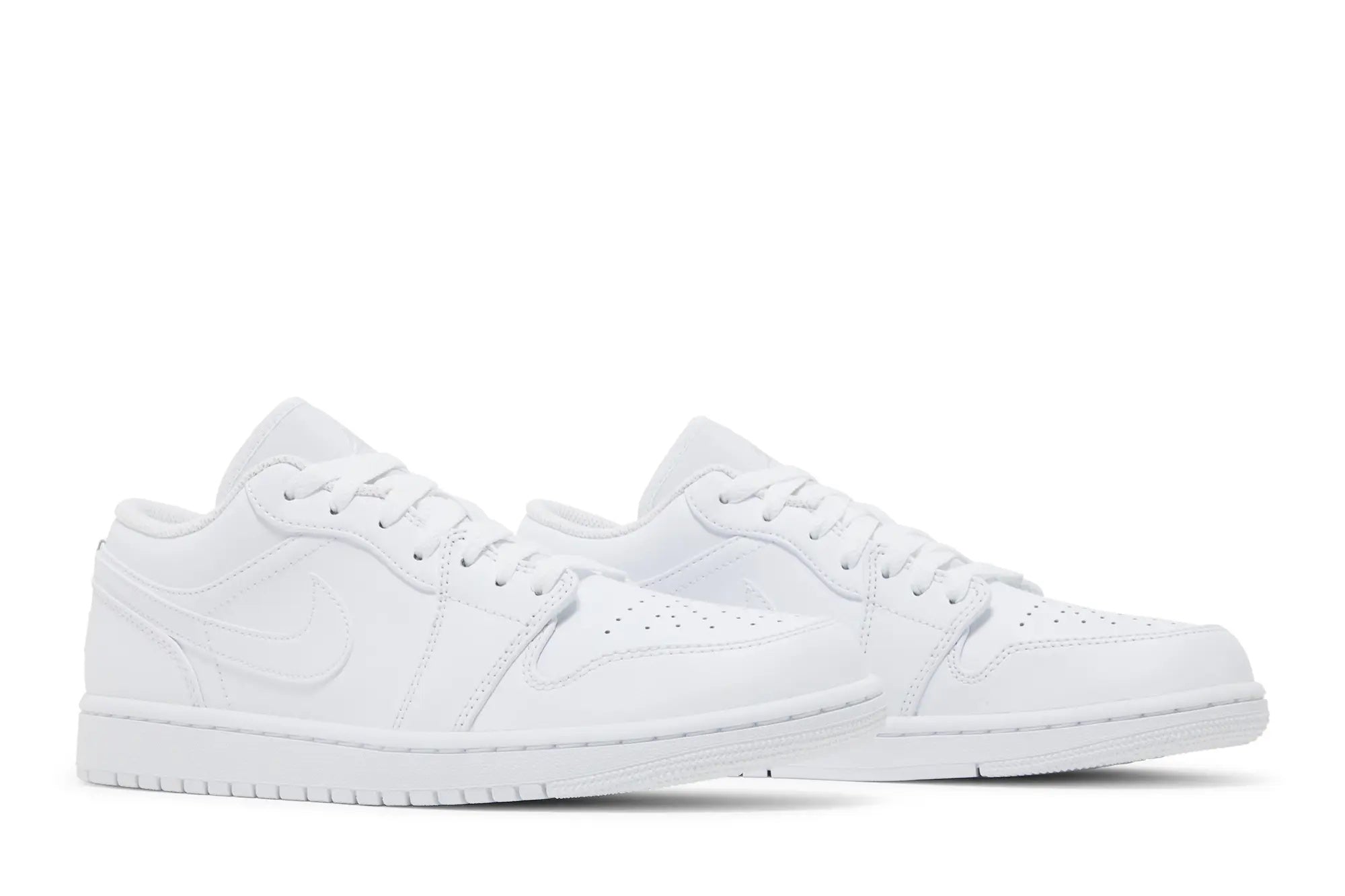 Jordan 1 Low 'Triple White' 2022 - Image 5