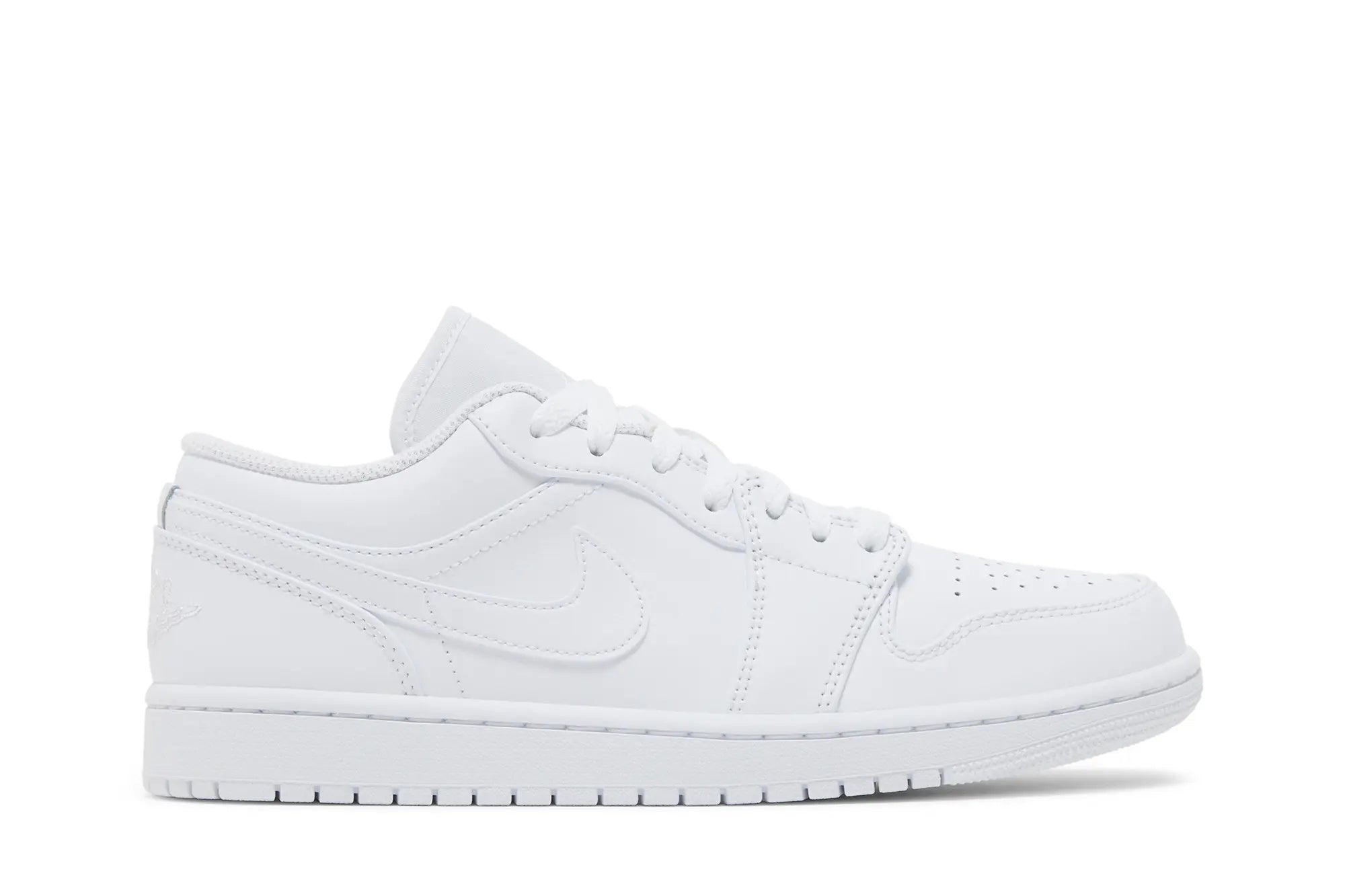 Jordan 1 Low 'Triple White' 2022 - Image 4