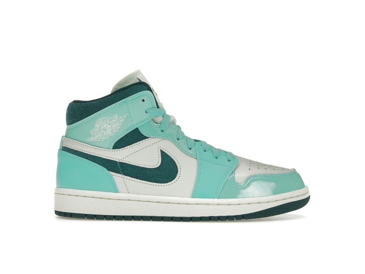 Jordan 1 Mid Chenille Bleached Turquoise Women's DZ3745-300 - Image 2