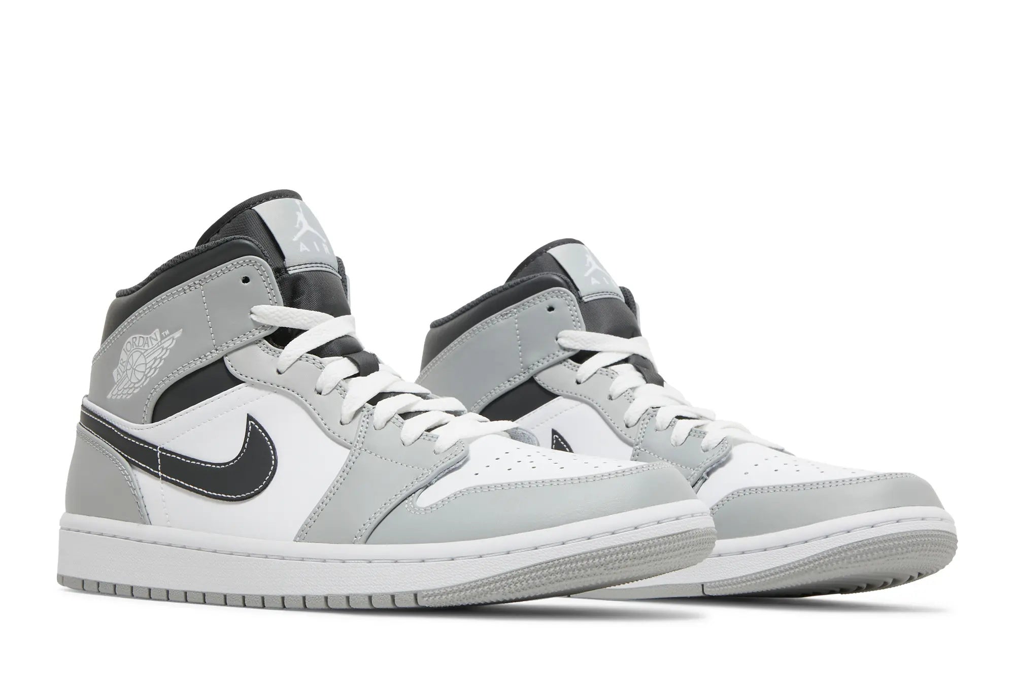 Jordan 1 Mid 'Light Smoke Grey' - Image 4
