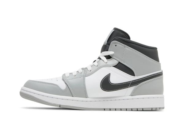 Jordan 1 Mid 'Light Smoke Grey' - Image 2