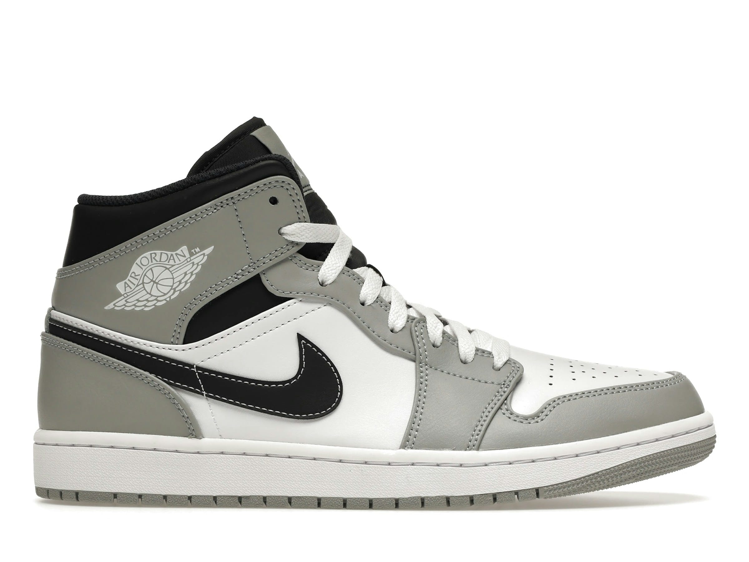 Jordan 1 Mid Light Smoke Grey Anthracite - 554724-078 - Image 2