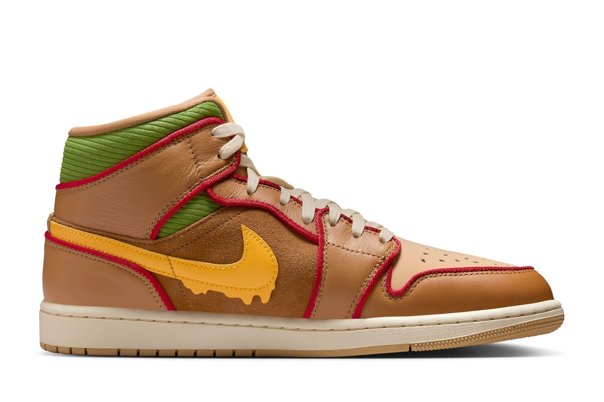 Jordan 1 Mid SE 'Cheeseburger' - Image 4