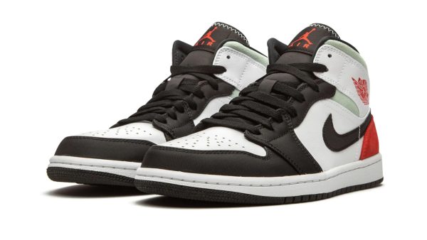 Jordan 1 Mid SE "Red Grey Black Toe" - Image 2