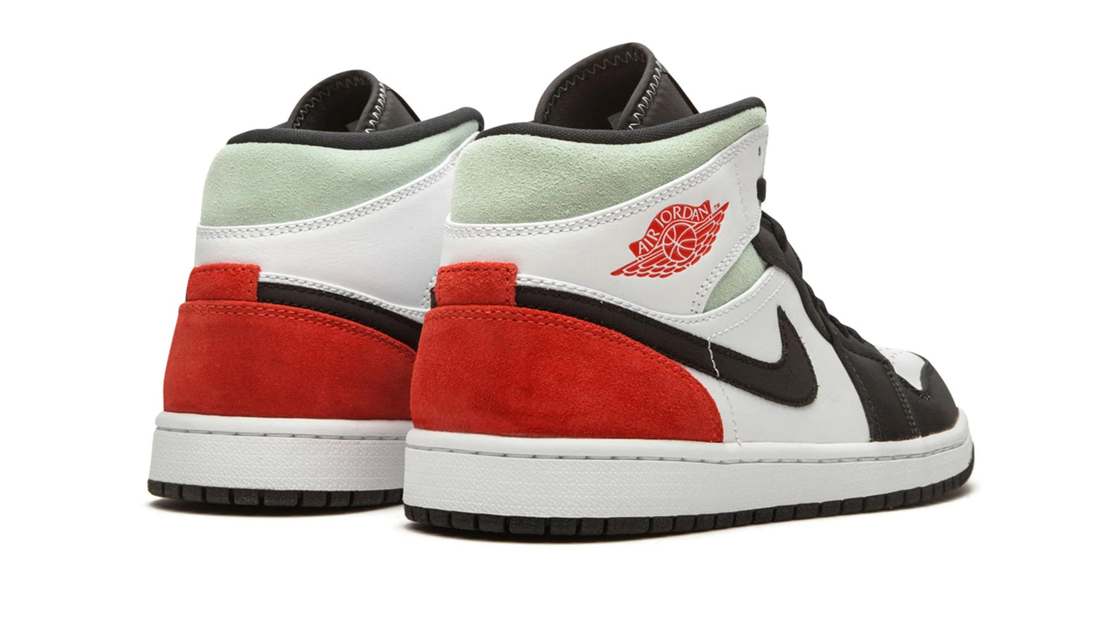 Jordan 1 Mid SE "Red Grey Black Toe" - Image 4