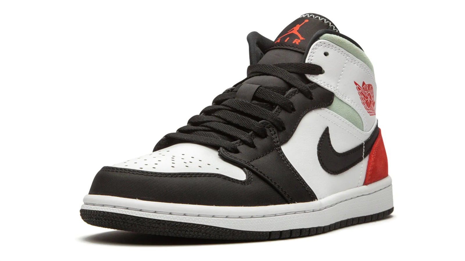 Jordan 1 Mid SE "Red Grey Black Toe" - Image 3