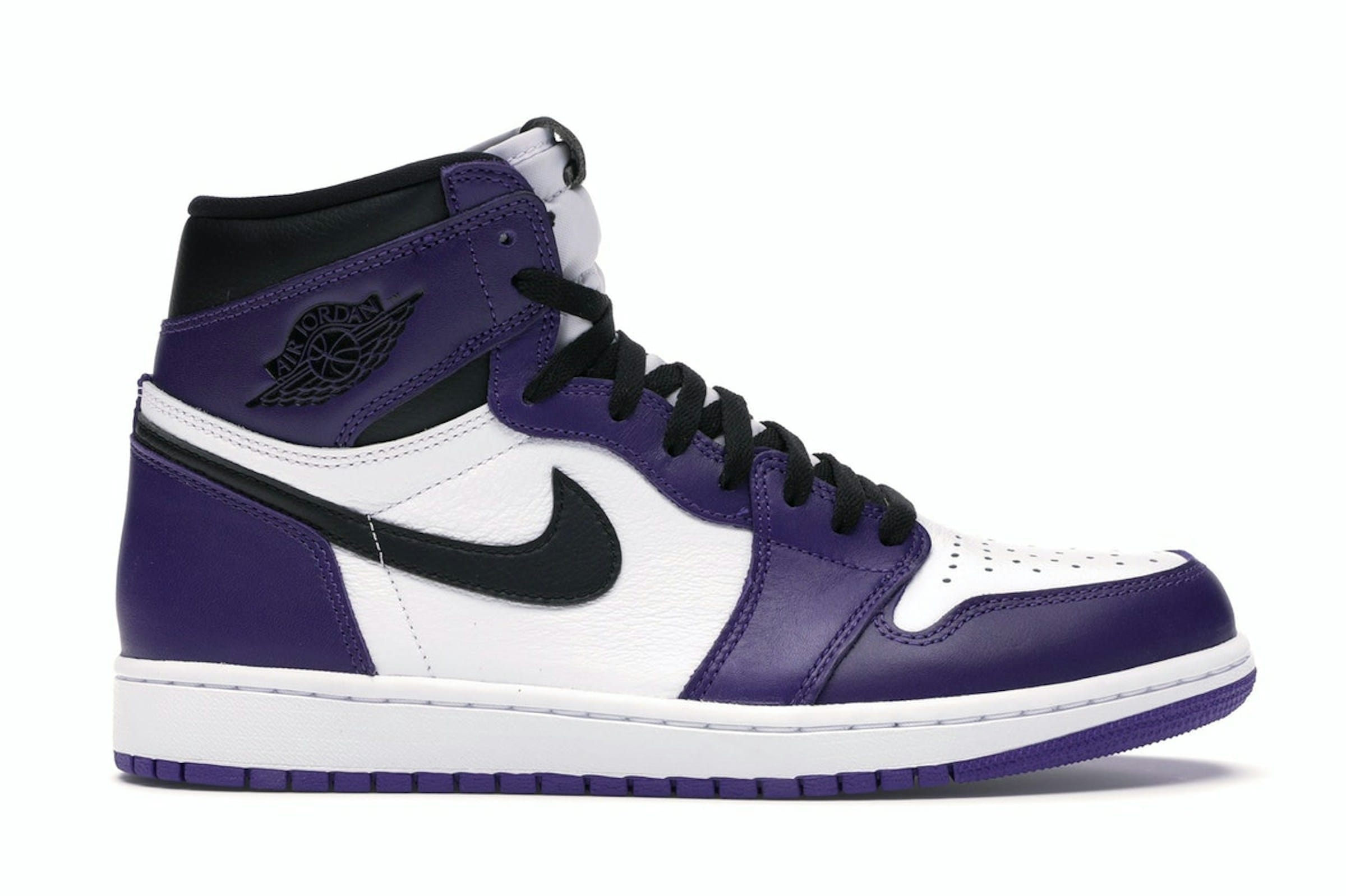 Jordan 1 Retro High Court Purple White - 555088-500 - Image 2