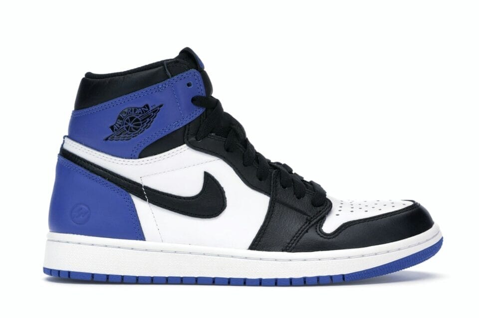 Jordan 1 Retro High Fragment - Black/Royal Blue/White Sneakers - 716371-040