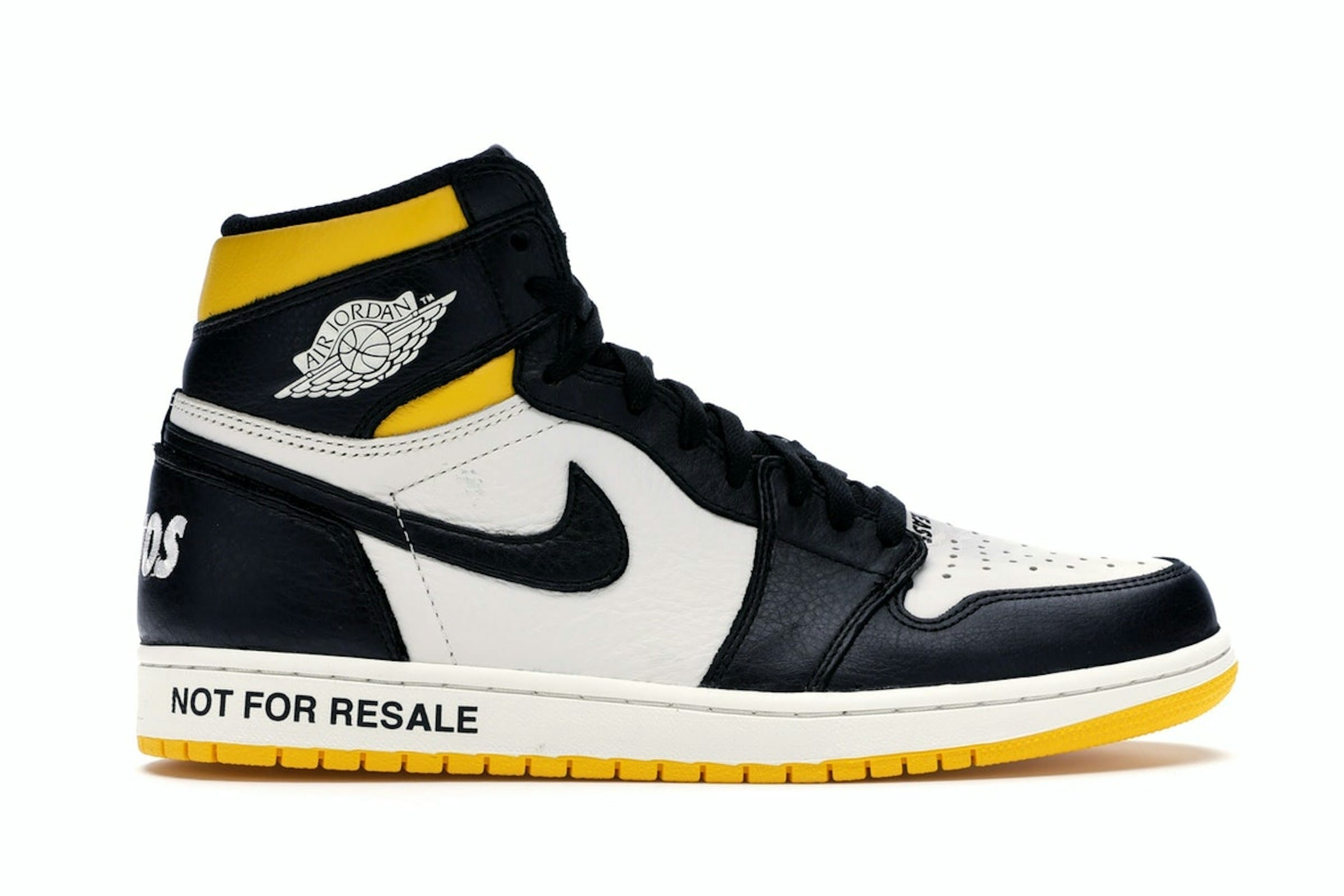 Jordan 1 Retro High Not For Resale Varsity Maize Shoes | 861428-107 - Image 2