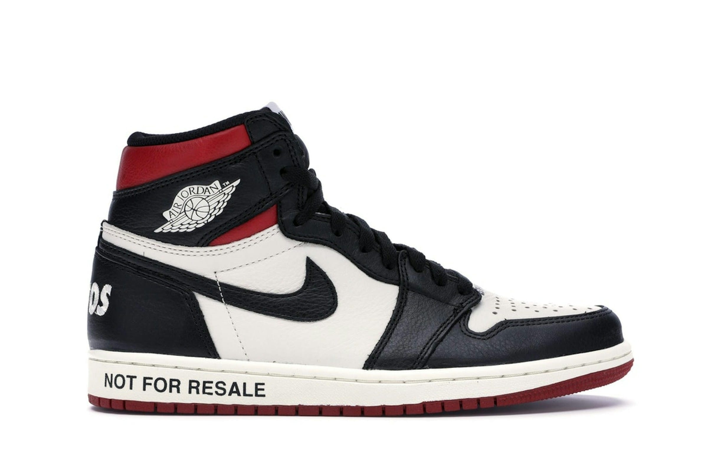 Jordan 1 Retro High Not For Resale Varsity Red Sneakers - 861428-106 - Image 2