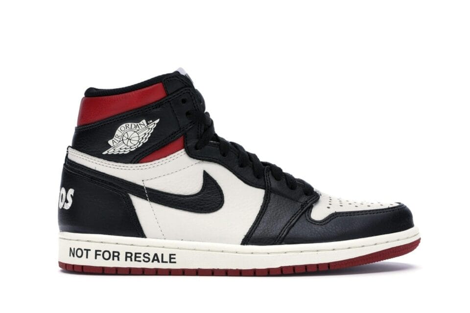 Jordan 1 Retro High Not For Resale Varsity Red Sneakers - 861428-106