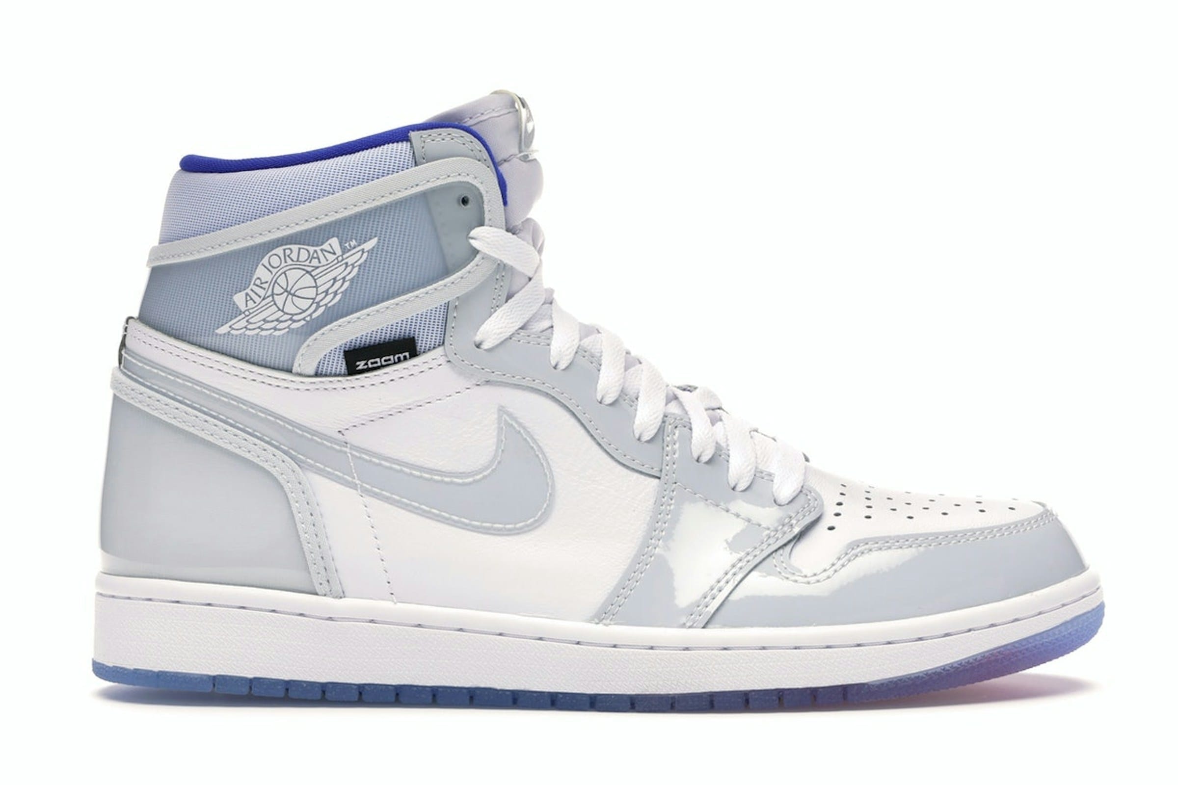 Jordan 1 Retro High Zoom White Racer Blue - CK6637-104 - Image 2