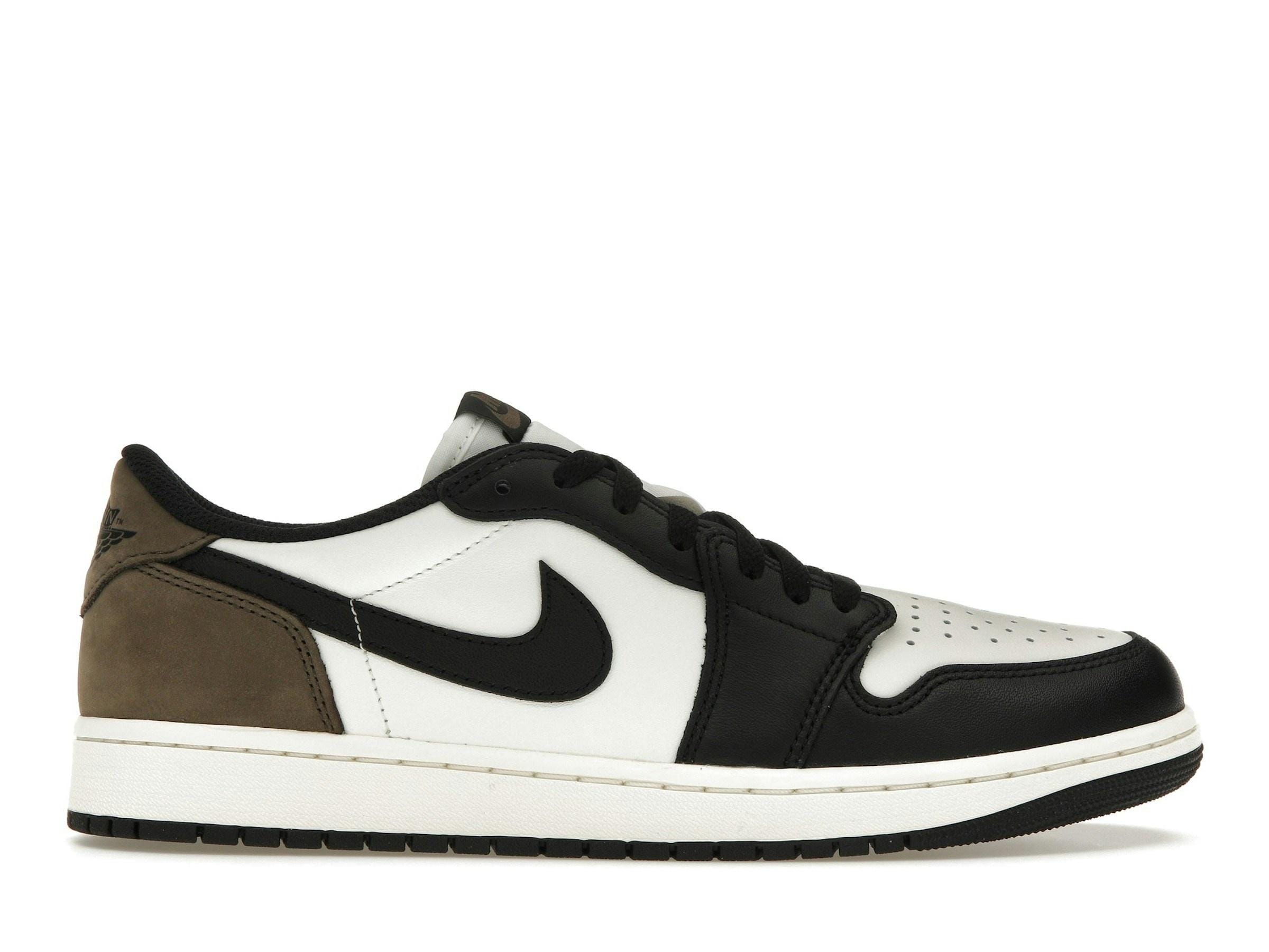 Jordan 1 Retro Low OG Mocha White Leather Sneakers | Style Code CZ0790-102 - Image 2
