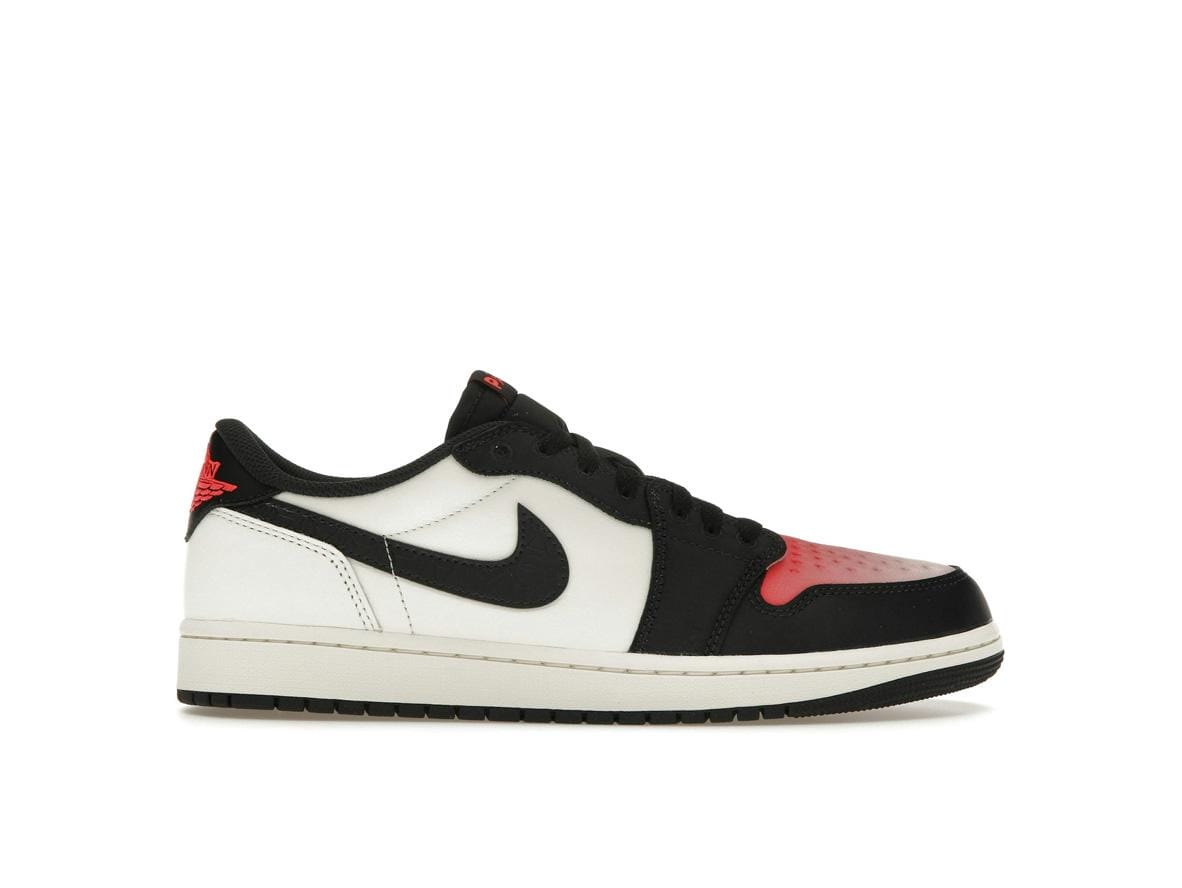 Jordan 1 Retro Low OG PSG Paris Saint-Germain Sail/Off Noir/Infrared 23 Sneakers | Style Code HF8828-100 - Image 2