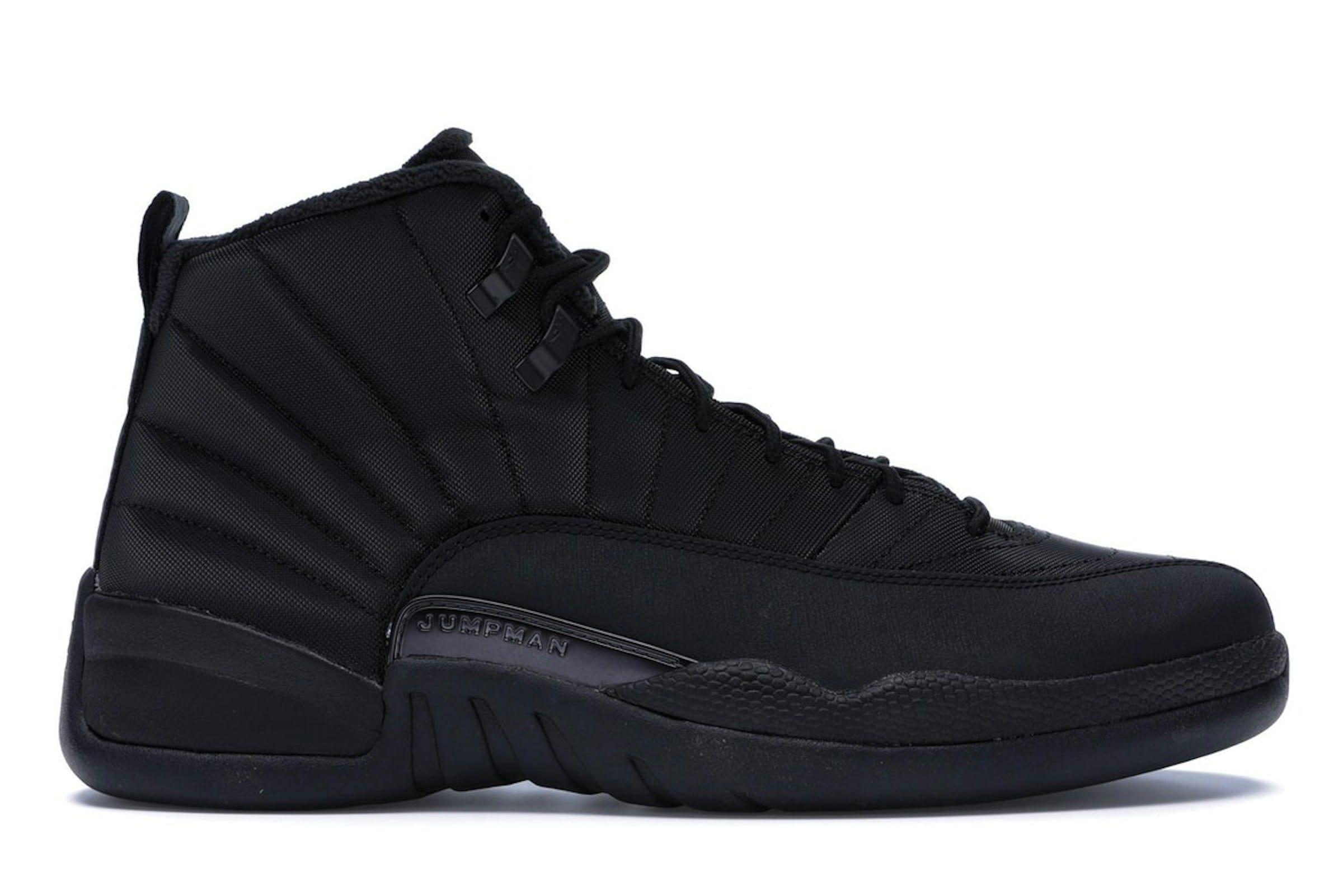 Jordan 12 Retro Winter Black BQ6851-001 Men's Lifestyle Sneakers - Image 2