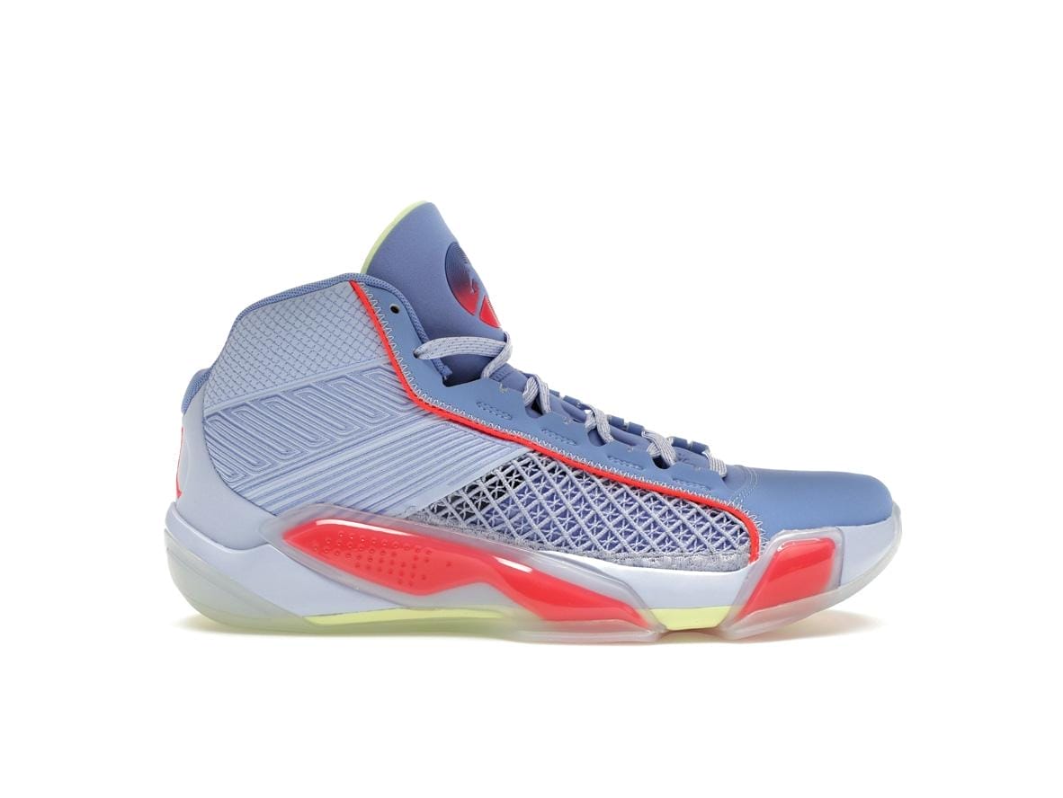 Jordan 38 Fadeaway Light Marine Blue Sneakers - Style DZ3356-500 - Image 2