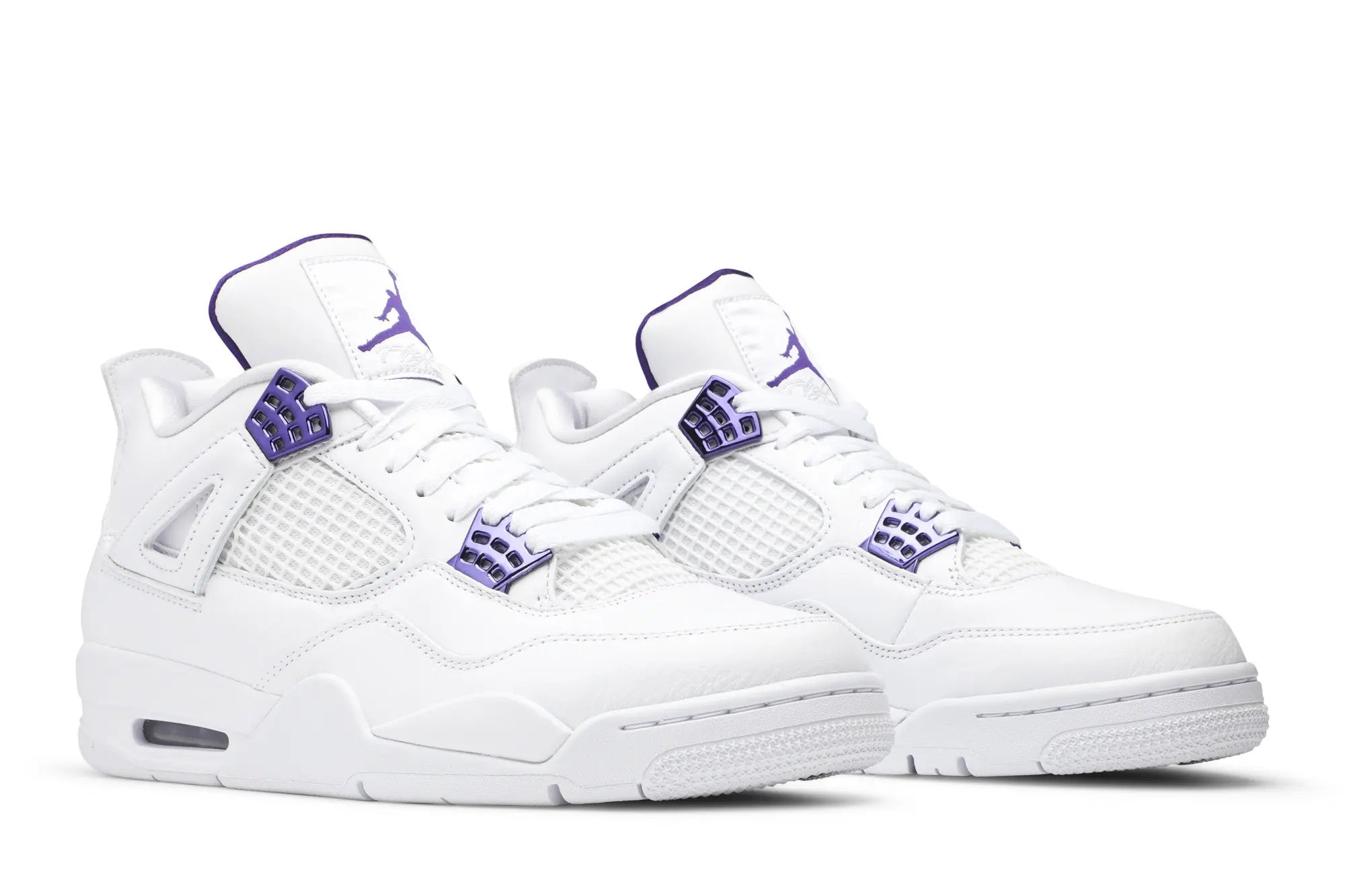 Jordan 4 Retro 'Purple Metallic' - Image 3