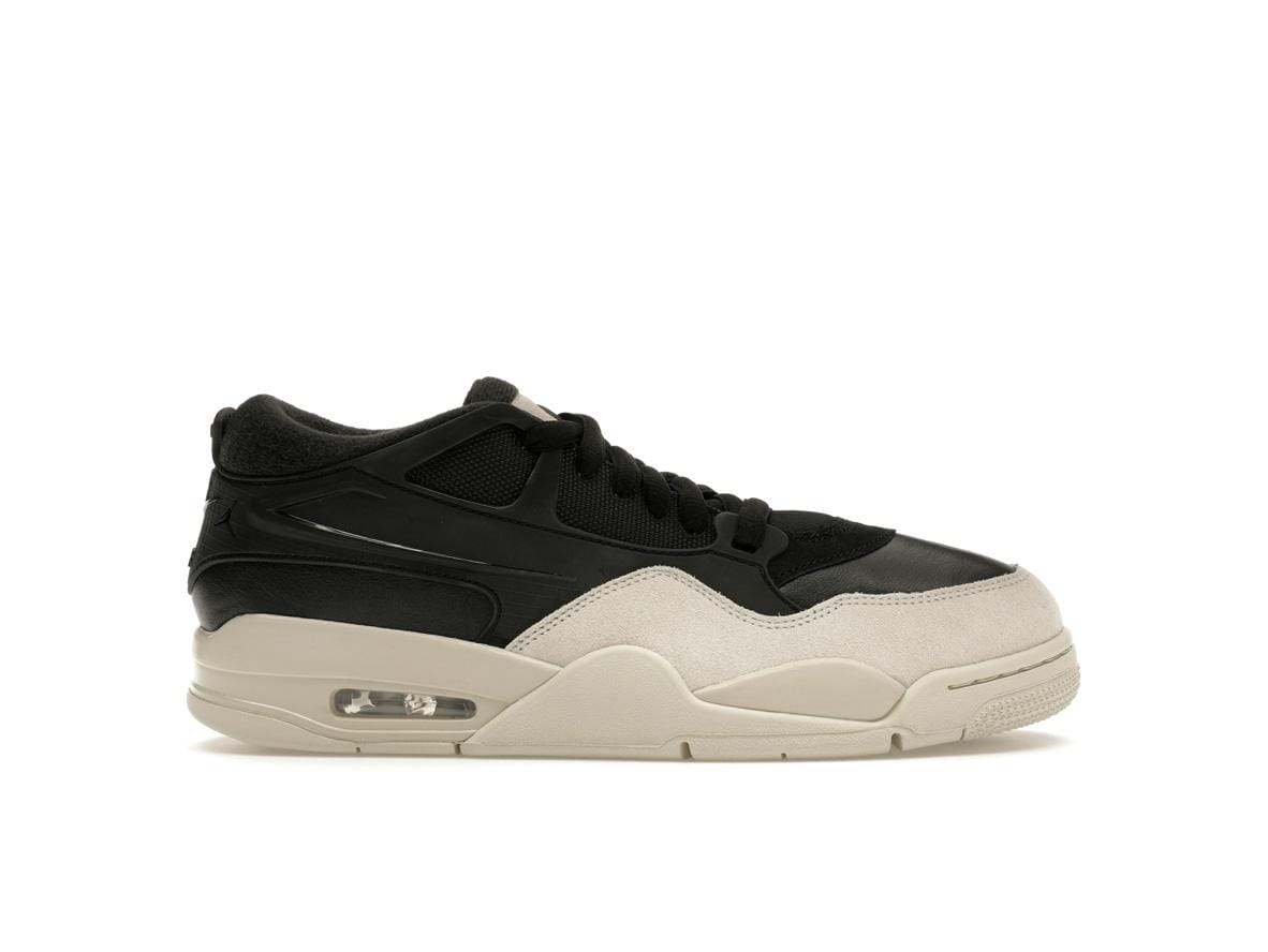 Jordan 4 RM Black Light Bone Sneakers | Style Code FQ7939-001 - Image 2