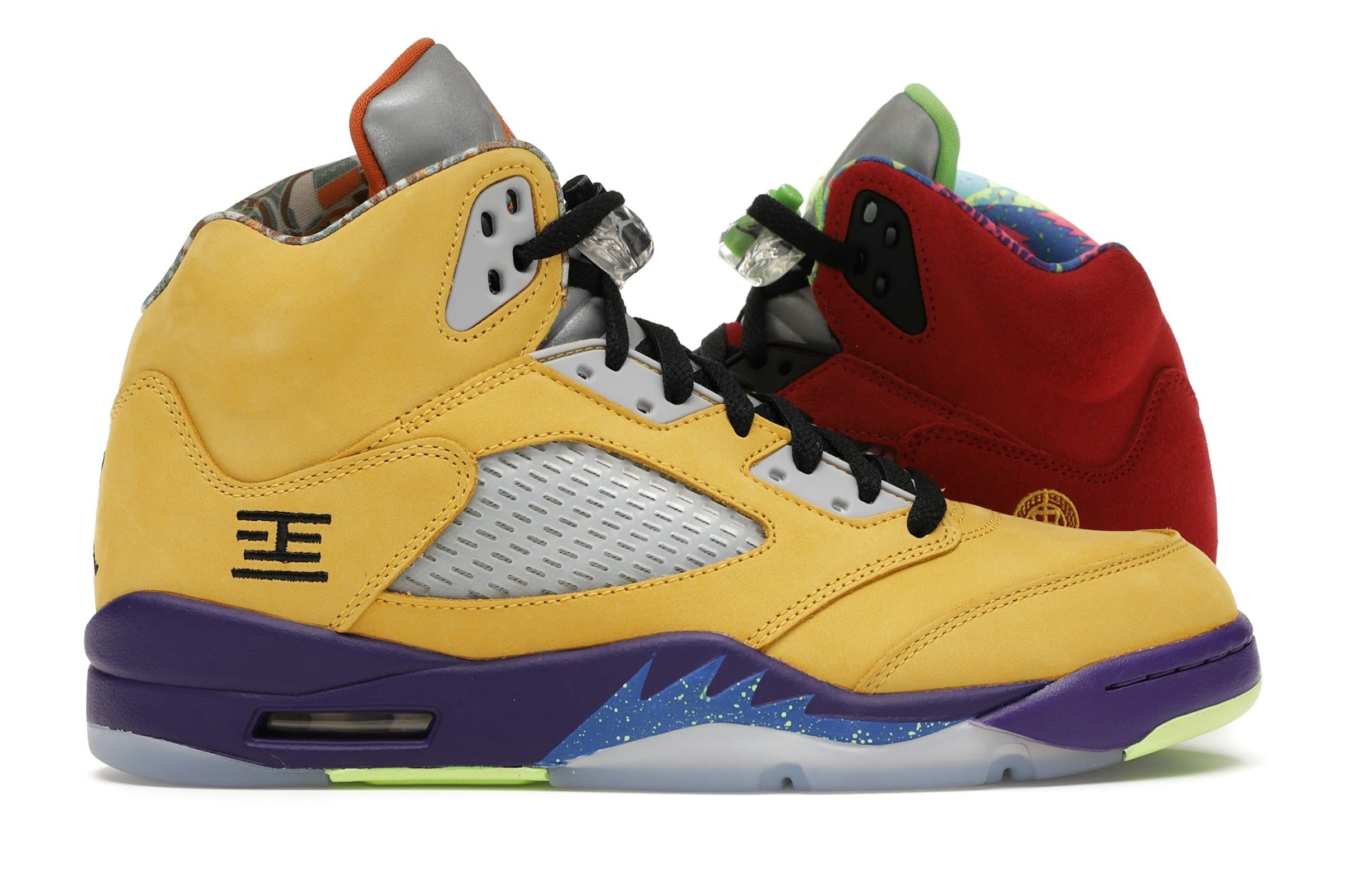 Jordan 5 Retro What The - Men's Lifestyle Sneakers | Style Code CZ5725-700 - Image 2
