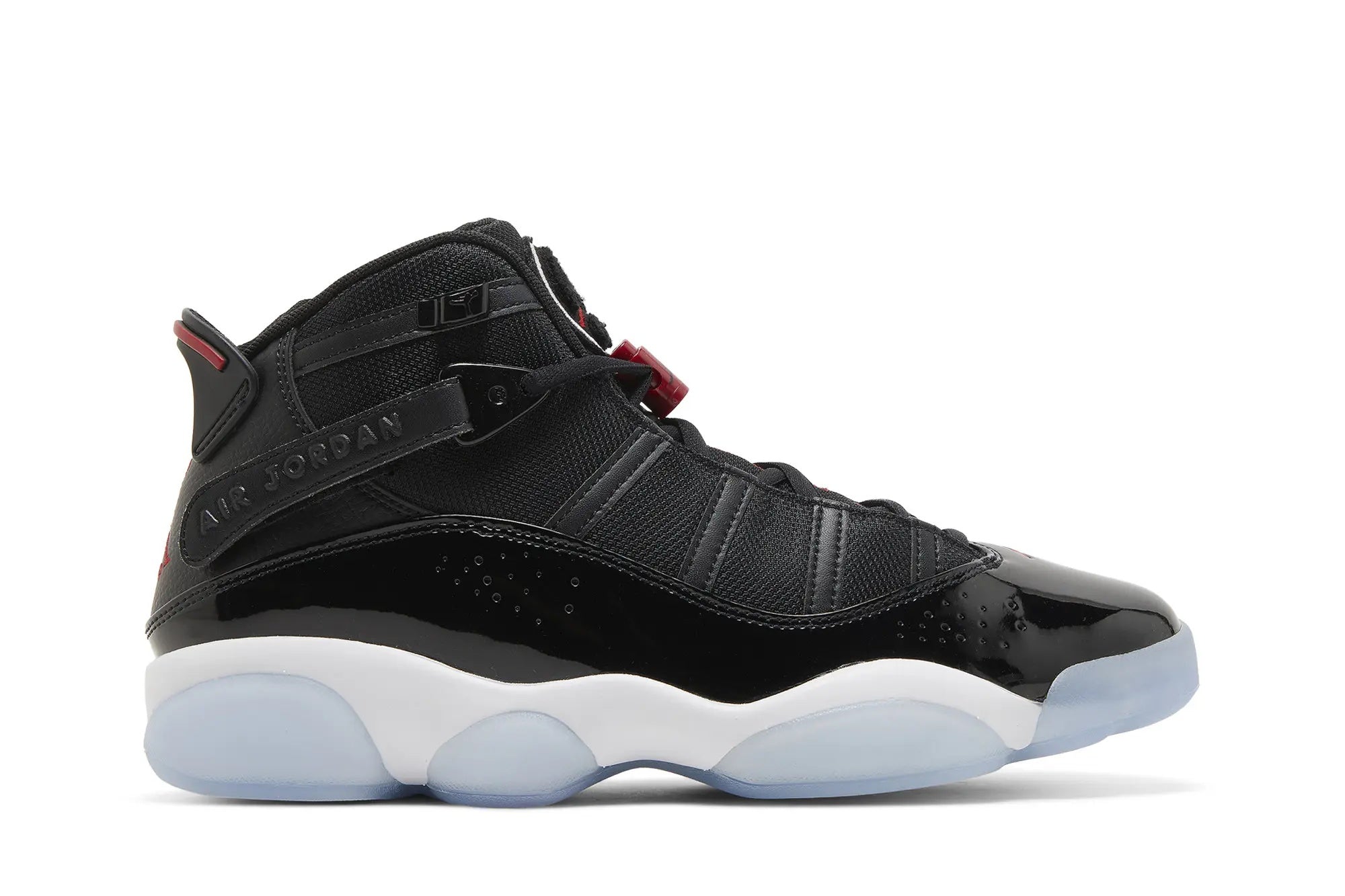 Jordan 6 Rings 'Black Gym Red' - Image 2