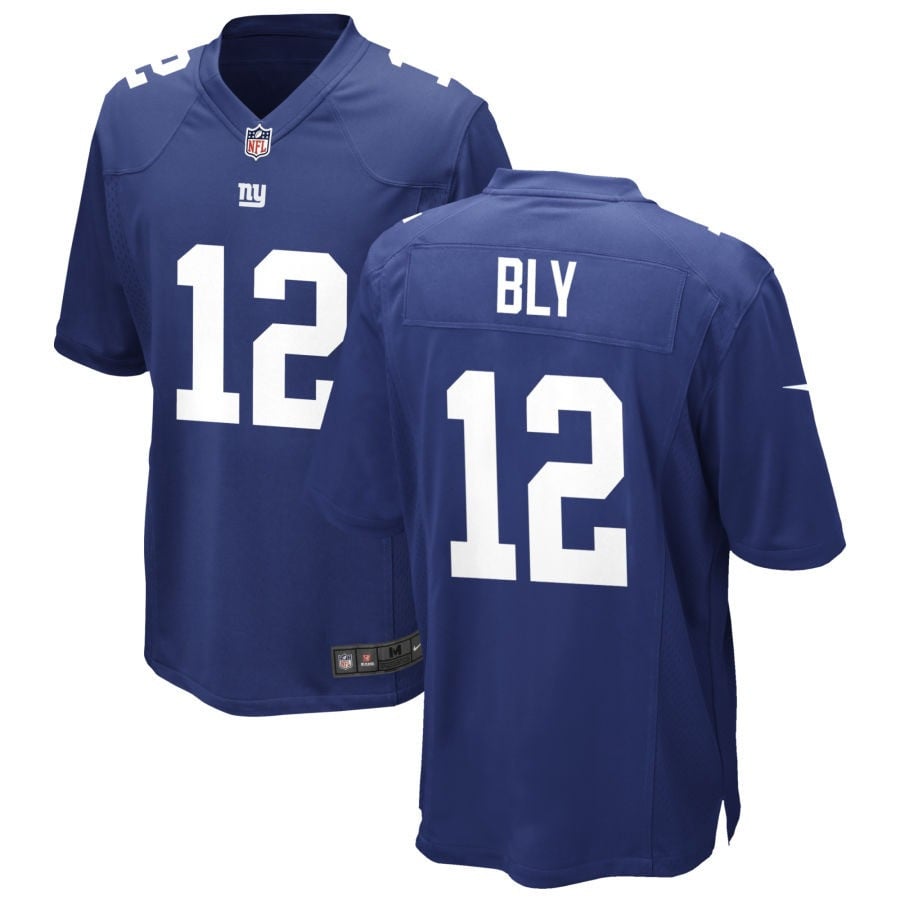 Jordan Bly New York Giants 2025 Game Jersey - Royal