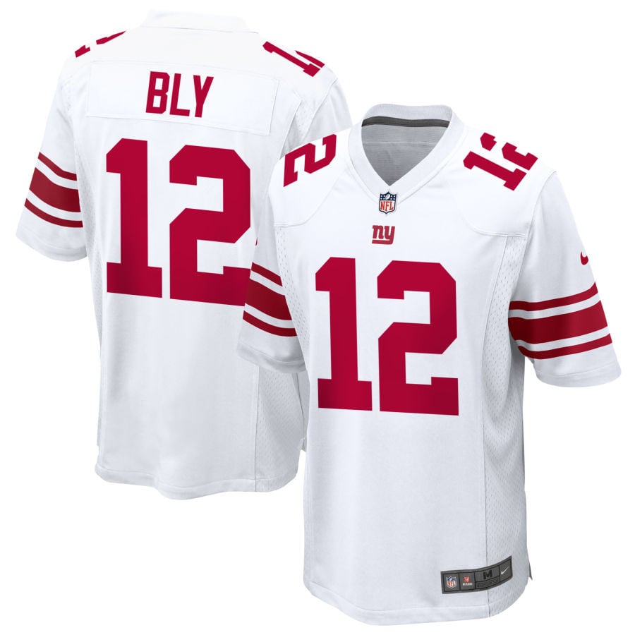 Jordan Bly New York Giants 2025 Game Jersey - White