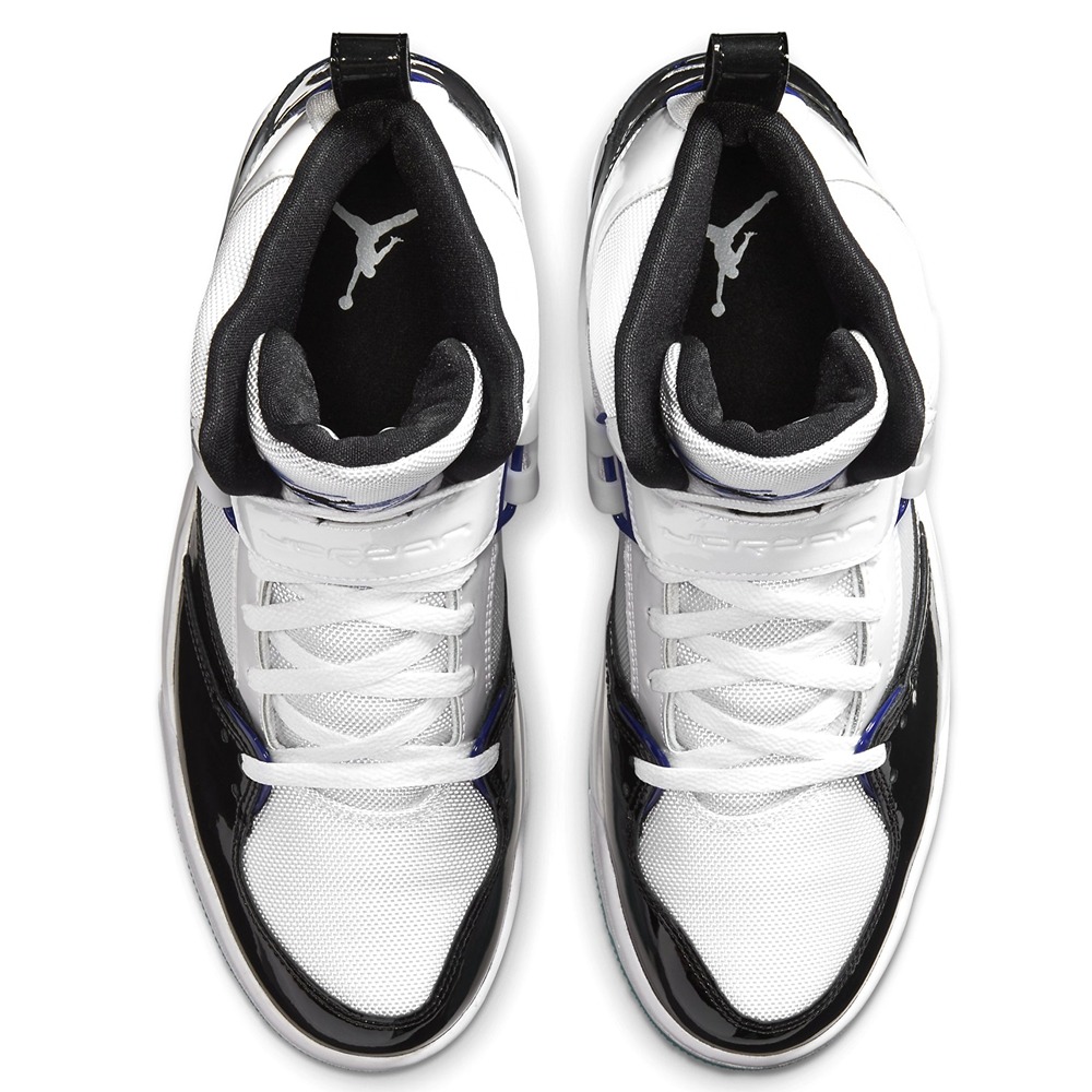 Jordan Flight 45 High Concord Sneaker Style DC2571-100 - Image 4