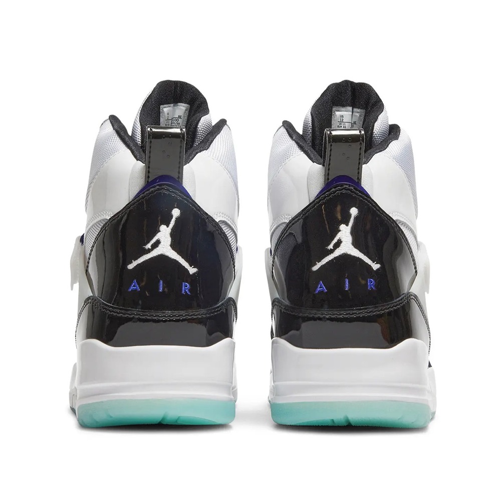Jordan Flight 45 High Concord Sneaker Style DC2571-100 - Image 3