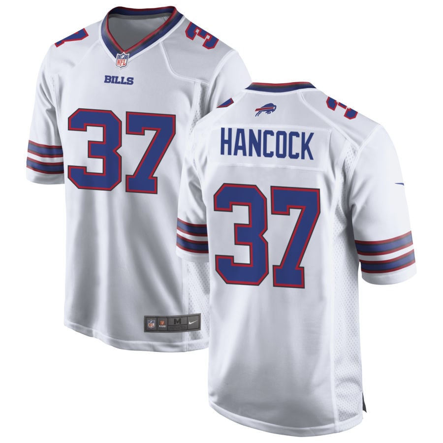 Jordan Hancock Buffalo Bills 2025 Game Jersey - White
