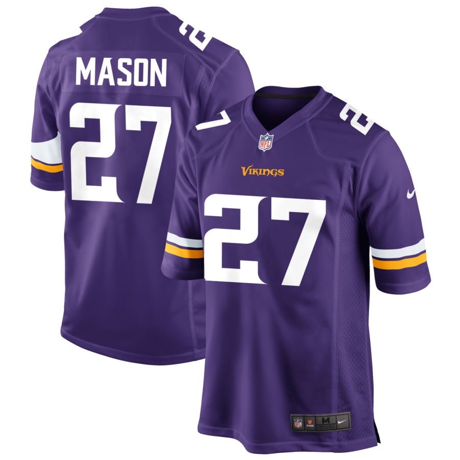 Jordan Mason Minnesota Vikings 2025 Game Jersey - Purple