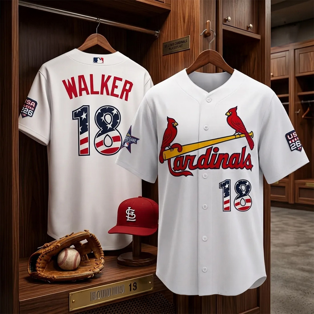 Jordan Walker St Louis Cardinals 2026 All-Star Baseball Jersey St Louis Cardinals Merch