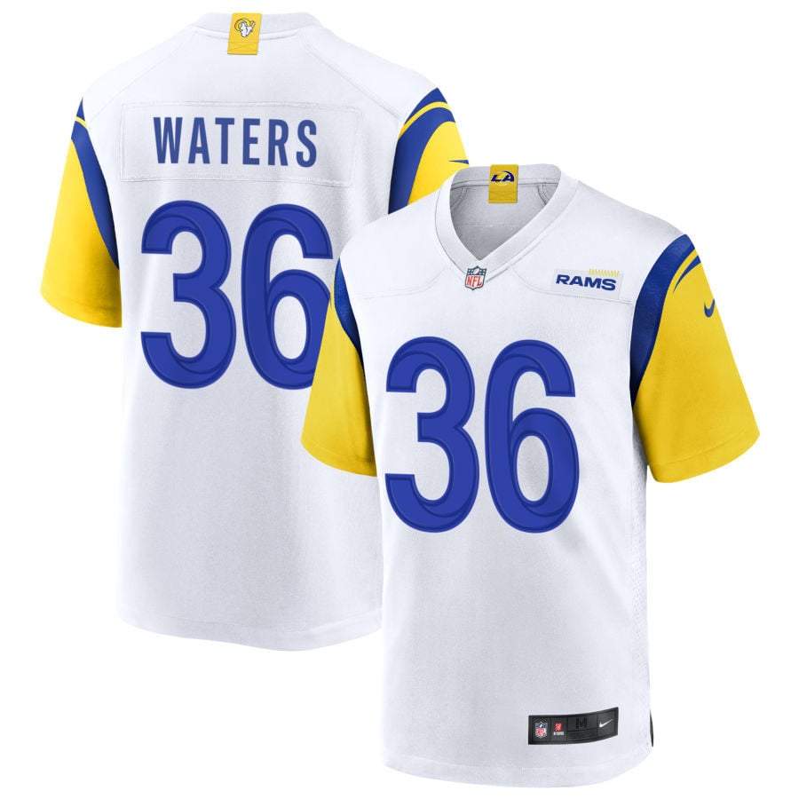 Jordan Waters Los Angeles Rams 2025 Alternate Jersey - White