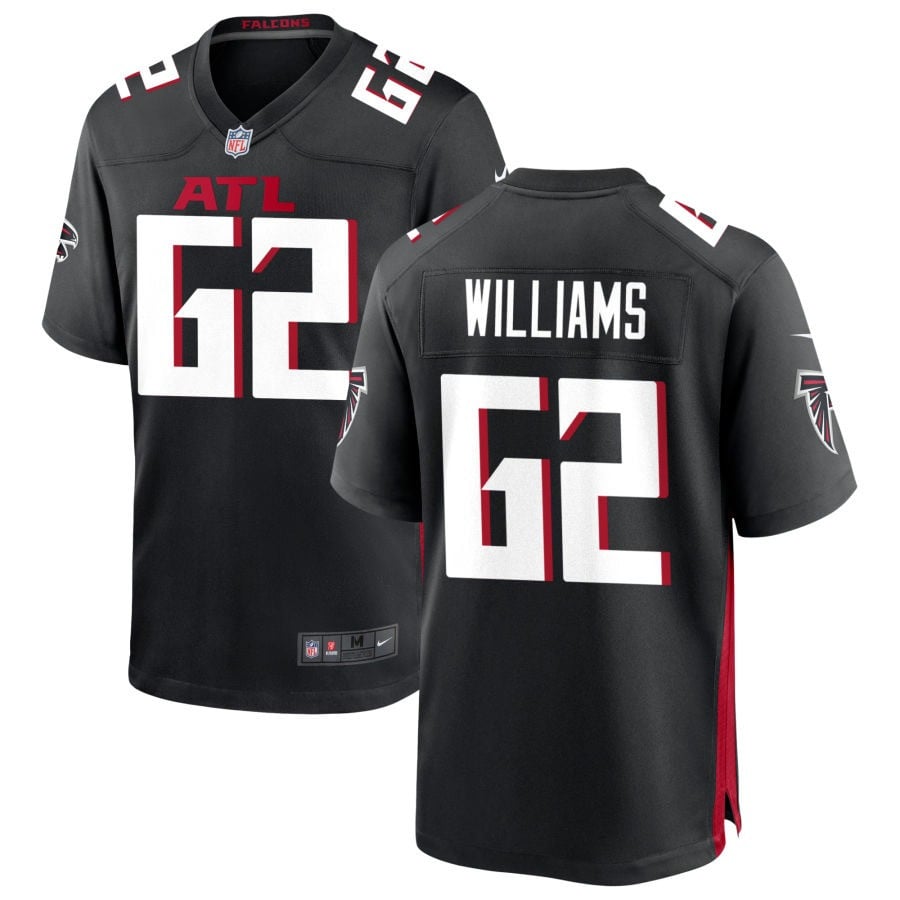 Jordan Williams Atlanta Falcons 2025 Game Jersey - Black