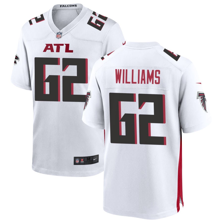 Jordan Williams Atlanta Falcons 2025 Game Jersey - White