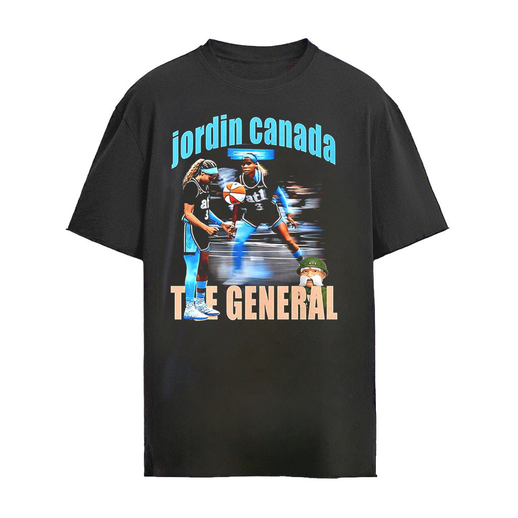 Jordin Canada Atlanta Dream WNBA basketball player The General shirt