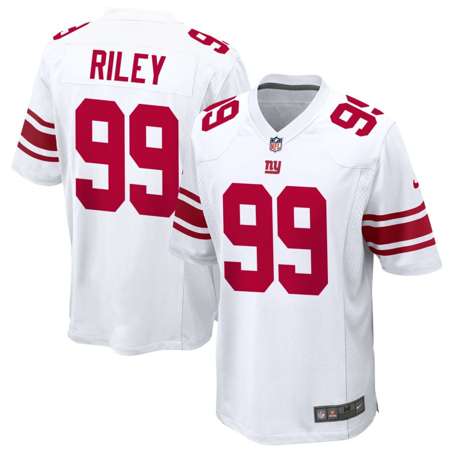 Jordon Riley New York Giants 2025 Game Jersey - White