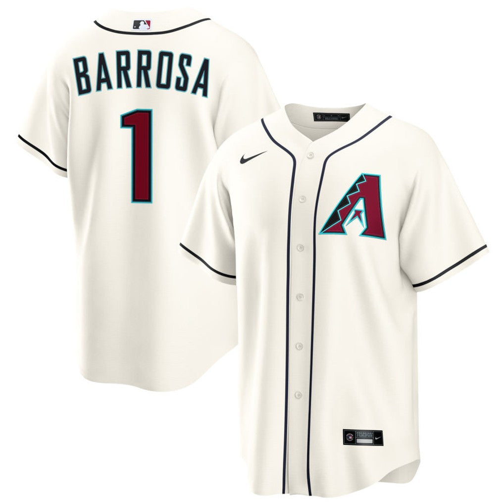 Jorge Barrosa Arizona Diamondbacks 2026 Home Jersey - Cream