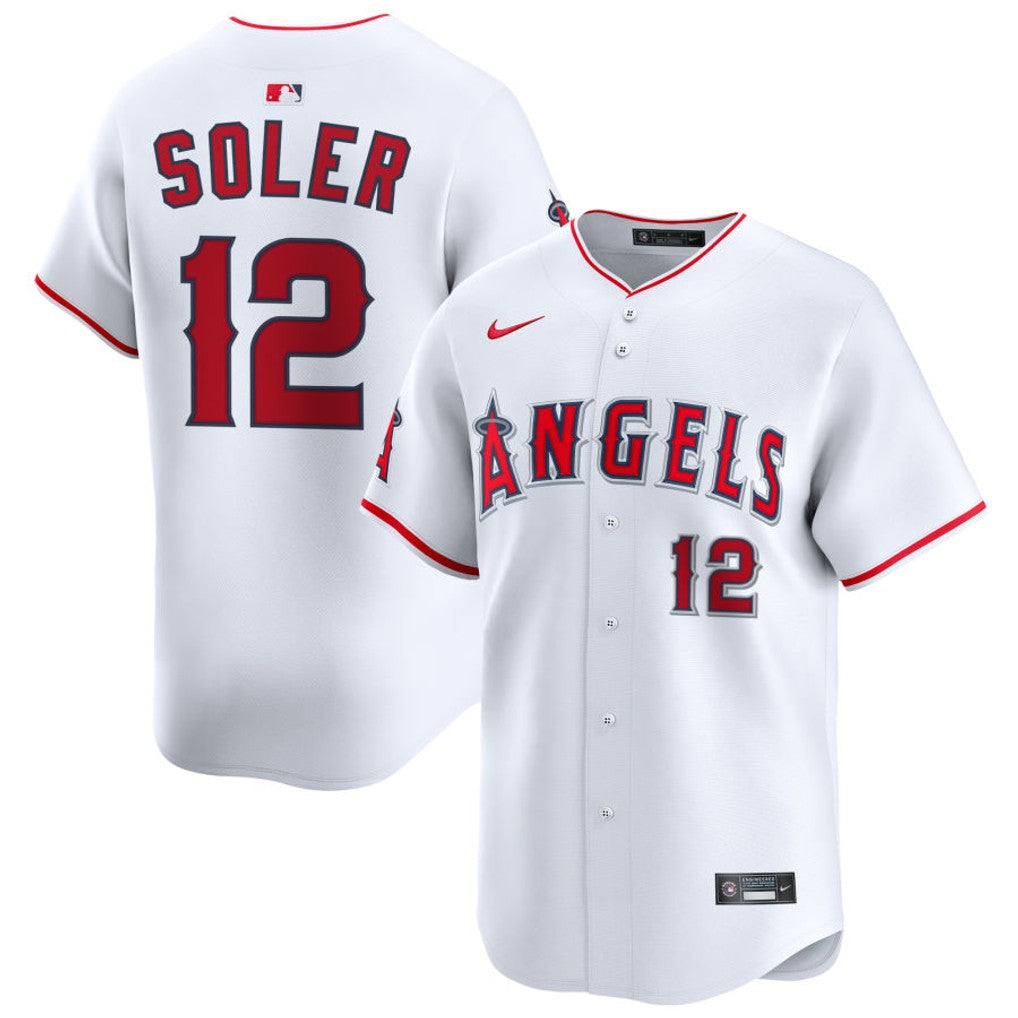 Jorge Soler Los Angeles Angels 2026 Home Limited Jersey - White