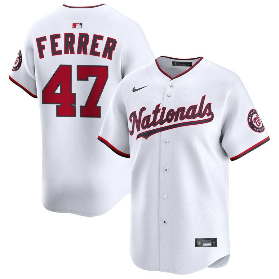 Jose A. Ferrer Washington Nationals 2025 Home Limited Jersey - White