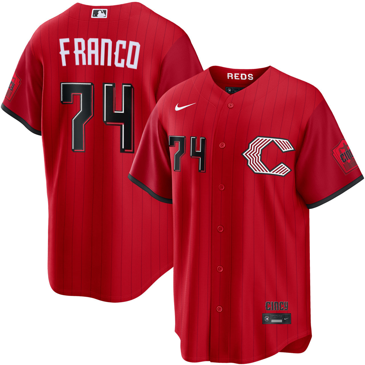 Jose Franco Cincinnati Reds 2026 City Connect Limited Jersey - Red