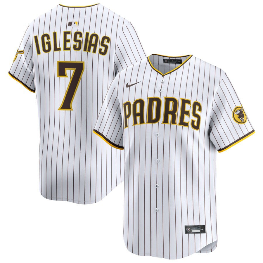 Jose Iglesias San Diego Padres 2025 Home Limited Jersey - White