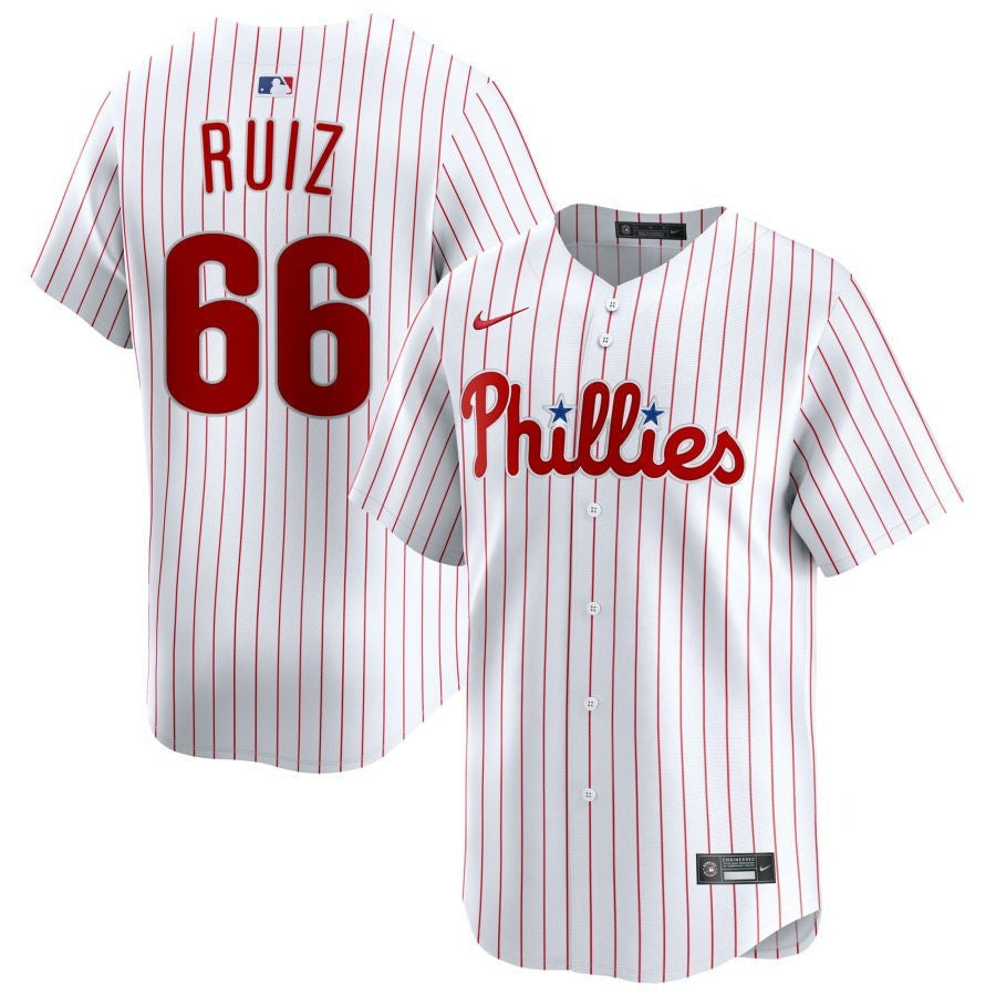 Jose Ruiz Philadelphia Phillies 2025 Home Limited Jersey - White