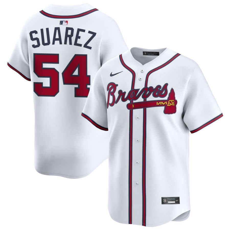 Jose Suarez Atlanta Braves 2025 Home Limited Jersey - White