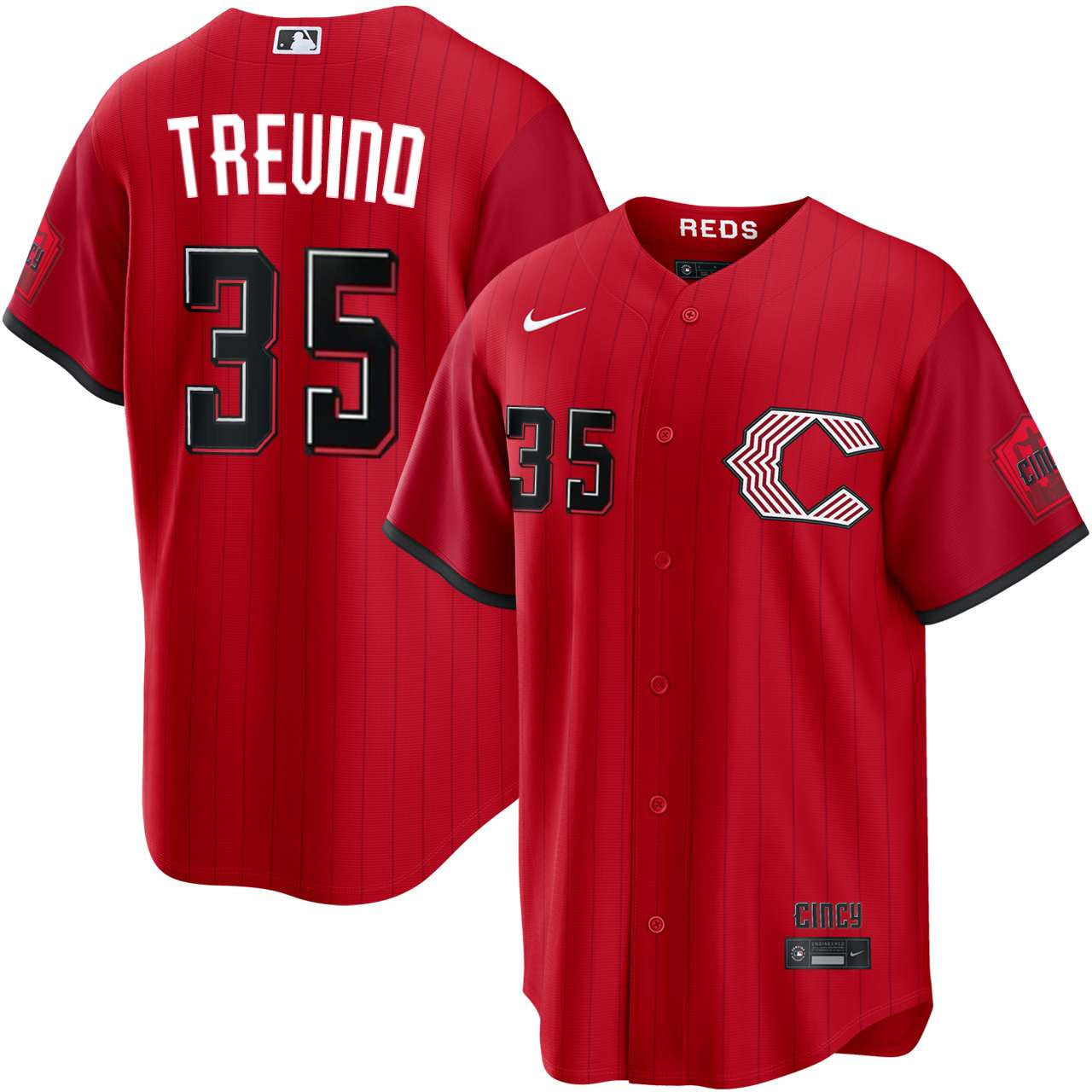 Jose Trevino Cincinnati Reds 2026 City Connect Limited Jersey - Red