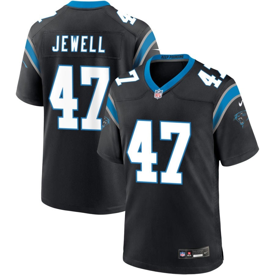 Josey Jewell Carolina Panthers 2025 Game Jersey - Black