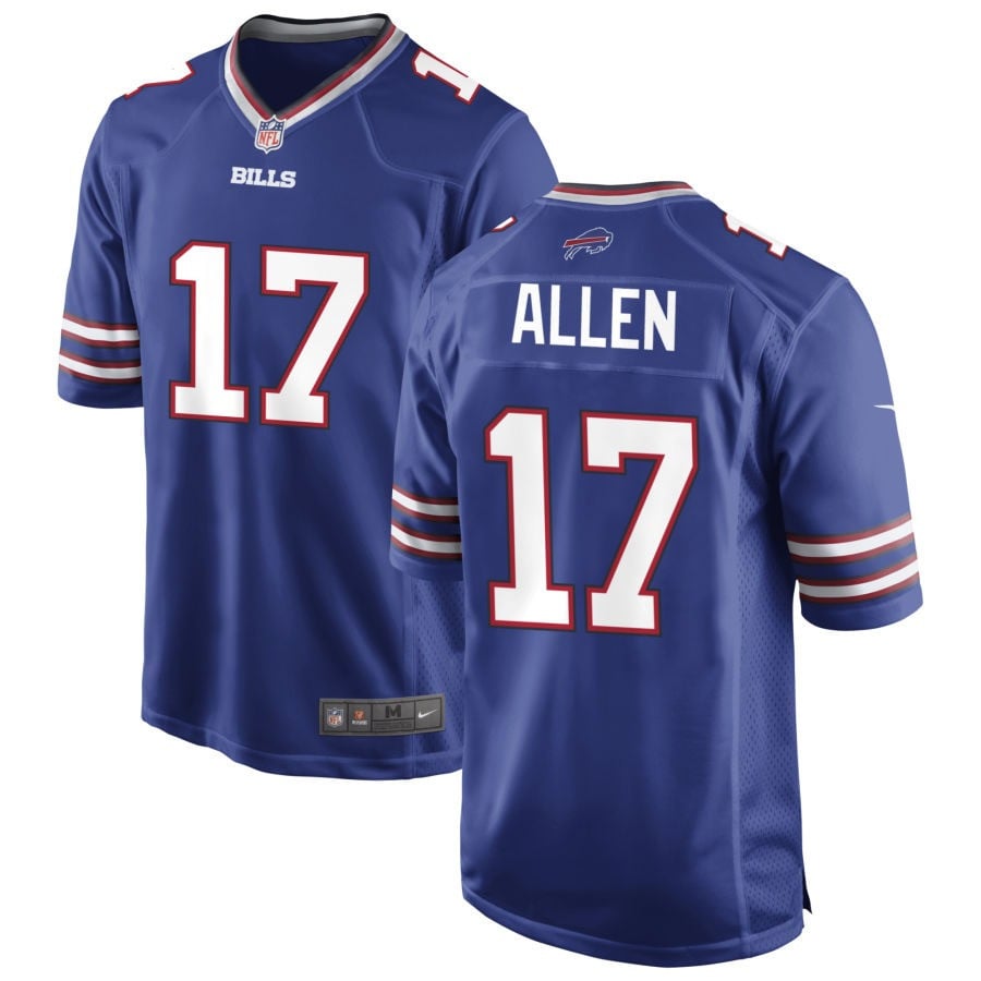 Josh Allen Buffalo Bills 2025 Game Jersey - Royal