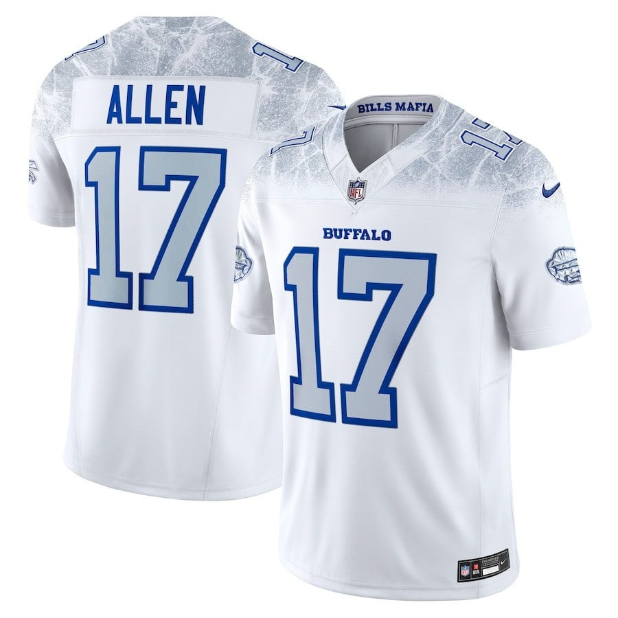 Josh Allen Buffalo Bills 2025 Rivalries Limited Jersey - White